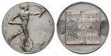 Medaille 1916; Eisen vernickelt, Henkelspur; 20,21 g, Ø 33,6 mm