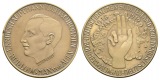 Deutschböhmen, Medaille 1919, moderne Prägung, Bronze lackie...