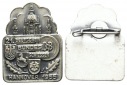 Medaille 1955; versilbert; 12,92 g, 40,2 x 30,8 mm