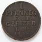 Reuss-Obergreiz 1 Pfennig 1832 L