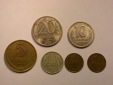 Lots -10-  Russland/CCCP  6 Münzen   Orginalbilder