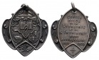Linnartz Jugendstil Belgien tragbare Silbermedaille 1908 (P.Fi...