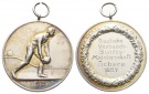 Schere, Medaille 1927; 900 AG, 25,98 g; Ø 40,4 mm, tragbar