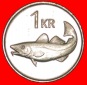 · GROSSBRITANNIEN FISCH (1989-2011): ISLAND ★ 1 KRONA 2007 ...