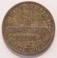 Hannover 1/2 Groschen 1858 B