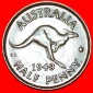 · Georg VI. (1937-1952): AUSTRALIEN ★ 1/2 PENNY 1949 PERTH!...