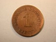 D16  KR  1 Pfennig  1889 F in s-ss  Originalbilder