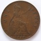 Grossbritannien One 1 Penny 1934