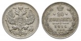 Russland; 20 Kopeken 1914