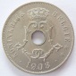 Belgien 25 Centimes 1908 BELGIE Erhaltung !!