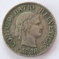 Schweiz 5 Rappen 1928 B