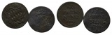 Altdeutschland; 2 Kleinmünzen 1765/1766