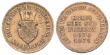 Karlsruhe; Medaille 1871, Bronze, 4,21 g Ø 21,5 mm