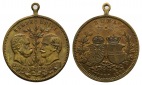 Italien; Medaille 1888; Bronze, tragbar, 7,96 g, Ø 28,3 mm