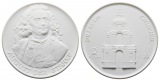 Dresden, Zwinger; Medaille o.J., Porzellan, Meissen; 46,34 g, ...
