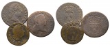 Frankreich; 3 Kleinmünzen 1769 / 1770 / 1720