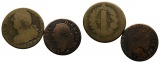Frankreich; 2 Kleinmünzen