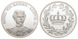 Linnartz Bayern Silbermedaille o.J. Ludwig II., 20/fein, 40 mm...