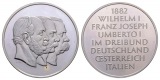 Linnartz Preussen 1. Weltkrieg, Silbermedaille 1882, 40/925, 4...