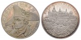 Linnartz Preussen Friedrich der Große, Feinsilbermedaille o.J...