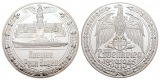 Linnartz 2. Weltkrieg Feinsilbermedaille o.J., KREUZER PRINZ E...