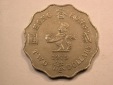 D18  Hong Kong  2 Dollar 1975 in vz  Originalbilder