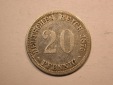 D18  KR  20 Pfennig  1875 J in f.ss  Originalbilder