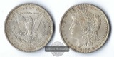 USA,  1 Morgan Dollar 1890 FM-Frankfurt: Feinsilber: 24,06g