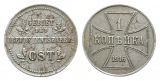 Russland; Deutsche Besatzung, 1 Kopeke 1916