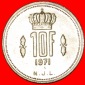 · KRONE: LUXEMBURG ★ 10 FRANKEN 1971 VZGL STEMPELGLANZ! OHN...