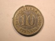 E20  KR 10 Pfennig  1903 A in ss, geputzt  Originalbilder