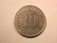 E20  KR  10 Pfennig  1902 E in ss, geputzt   Originalbilder
