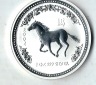 1 Dollar Australien Lunar I 2002 Pferd Goldankauf Golden Gate ...