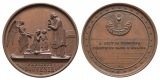 Frankreich; Medaille o.J., Bronze; 26,08 g, Ø 36,3 mm