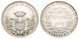 Frankreich; Medaille 1894, Silber; 37,46 g, Ø 41,8 mm