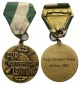 Aschen; Schützenmedaille 1962; Messing zaponiert, tragbar; 22...