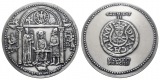 Polen, Medaille o.J., Nickel patiniert; Moderne Prägung; 120,...