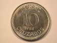 E21  Brasilien  10 Cruzados 1988 in f.st  Originalbilder