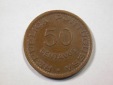 E21  Mosambik  50 Centavos 1957 in ss-vz Originalbilder