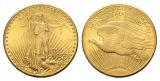 Linnartz USA 20 Dollar 1925 Philadelphia St. Gaudens f.stgl Ge...