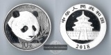 China,  10 Yuan  2018  Panda  FM-Frankfurt  Feinsilber: 30g