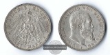 Württemberg, Kaiserreich  3 Mark  1912 F   Wilhelm II.   FM-F...