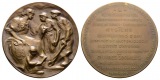 Linnartz BERGBAU, BELGIEN - Hainaut, Bronzemedaille 1905, 75 j...