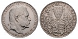 Linnartz Hindenburg Silbermedaille 1927 (K.Goetz) a.d. 80. Geb...