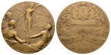 Linnartz Bergbau Charleroi, Bronzemedaille 1930 (Maugnuoy), Be...