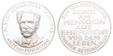 Linnartz Medicina in nummis, Silbermedaille 1975 Albert Schwei...