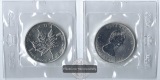 Kanada,  5 Dollar  1988   Maple Leaf   FM-Frankfurt   Feinsilb...