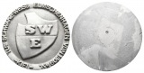 Kiel, Medaille o.J.; TUS Elmschenhagen, Aluminiumguss; 151,11 ...