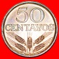 · WEIZEN (1969-1979): PORTUGAL ★ 50 CENTAVOS 1979 uSTG STEM...