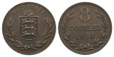 Birmingham, Guernsey, 8 Doubles 1914 H